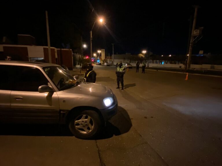 Detectaron 5 alcoholemias positivas en un control 