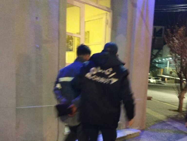 Rompió el vidrio de una camioneta, robó un maletín de plástico y escapó