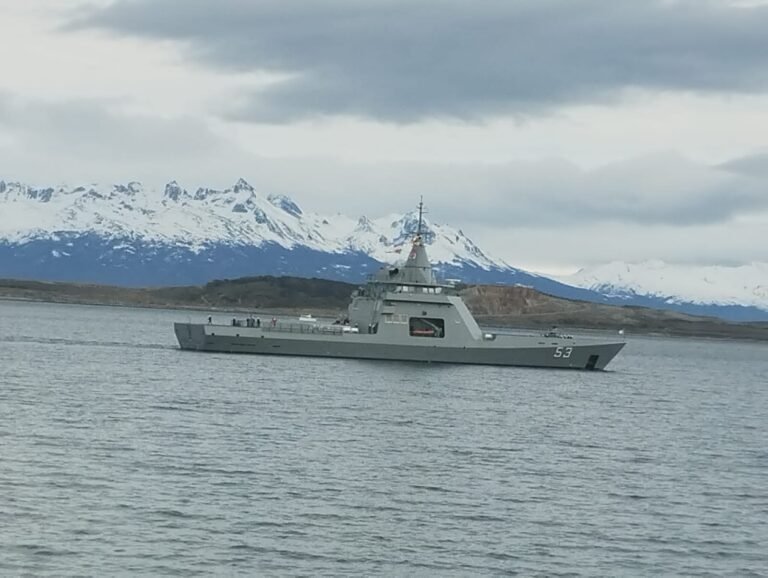 Se podrá visitar el patrullero oceánico de la Armada Argentina “Almirante Storni”