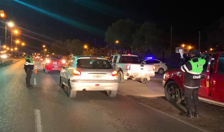 Durante el fin de semana se detectaron 21 conductores en estado de ebriedad en Comodoro