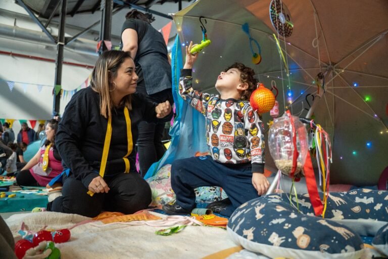 Más de 220 niños de jardines maternales participaron del festejo por el Día de las Infancias