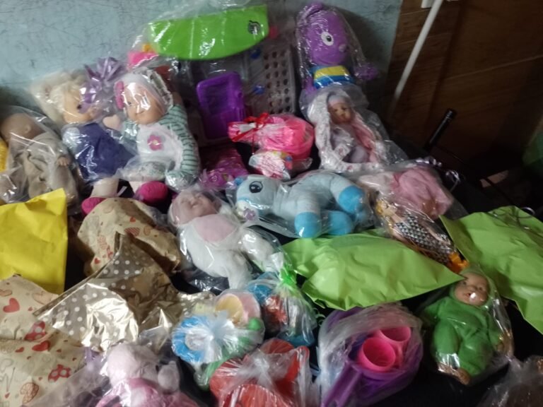 Junta juguetes para que los niños de Fracción 14 puedan tener un regalo en el Día de las Infancias