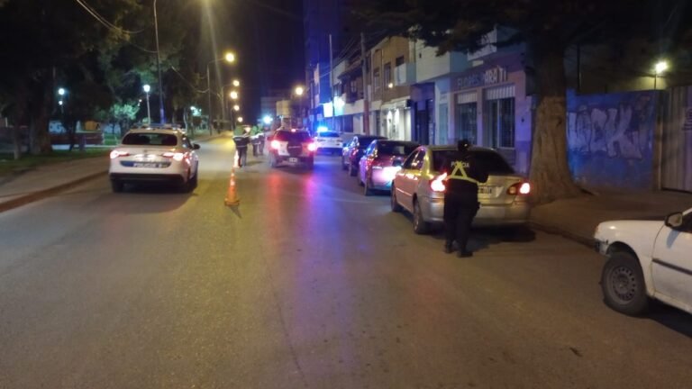 Tres alcoholemias positivas en distintos controles en zona sur