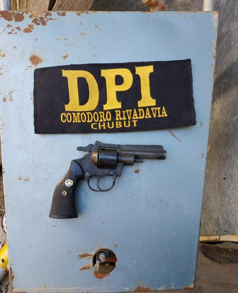 Tras una pelea en la calle secuestran un arma de fuego en un allanamiento