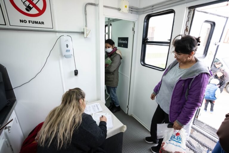 “Salud en tu Barrio” se trasladó con las atenciones a Divina Providencia