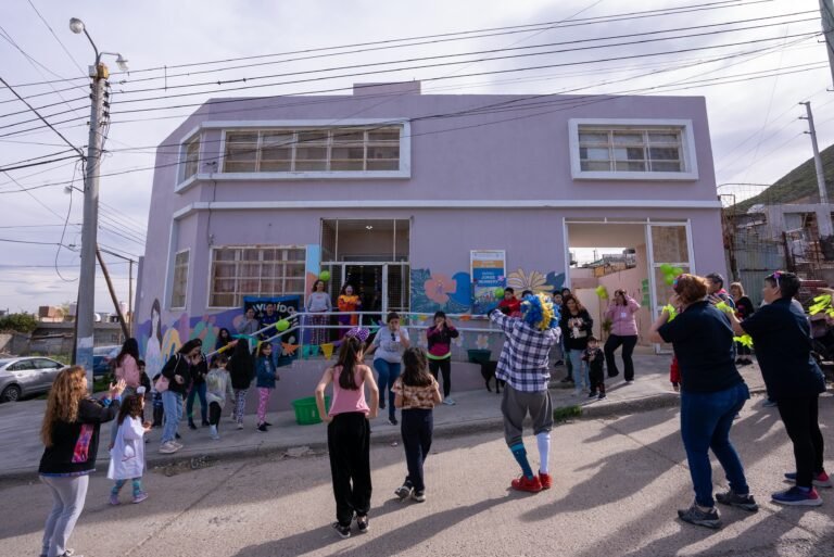 El Municipio participó de una jornada recreativa en el barrio Jorge Newbery