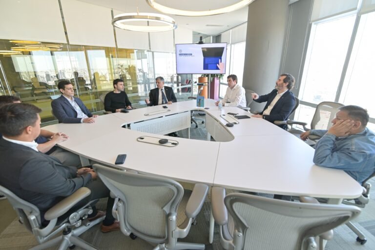 Torres y “Loma” Ávila se reunieron con Horacio Marín para avanzar en el traspaso de las áreas de YPF