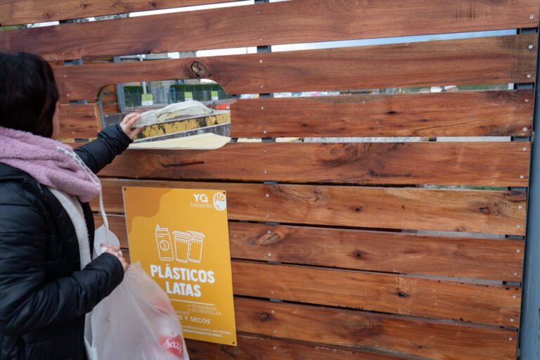 Rada Tilly sumó un nuevo Punto Limpio en el ingreso al Centro de Acopio