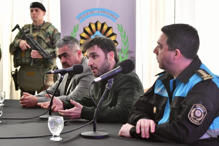 Torres anunció la creación de la Agencia Provincial Antinarcóticos: “No va a ingresar ni un gramo más de droga a Chubut”