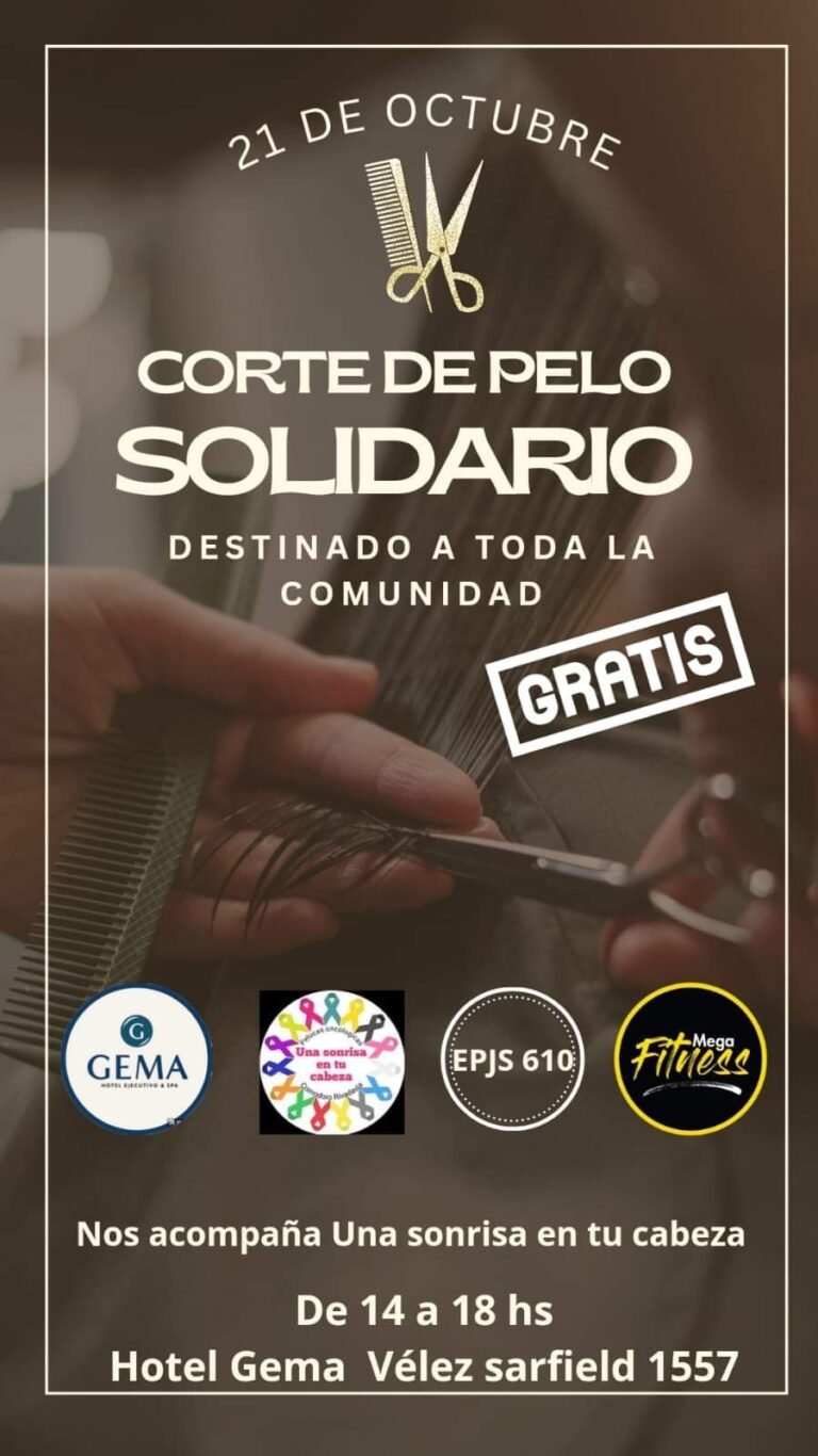 Fabrican pelucas para pacientes oncológicos e invitan a participar de un evento solidario