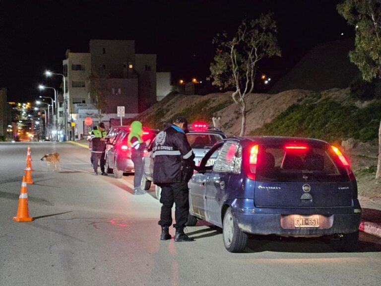 Detectaron a tres conductores borrachos en un control en el Centro