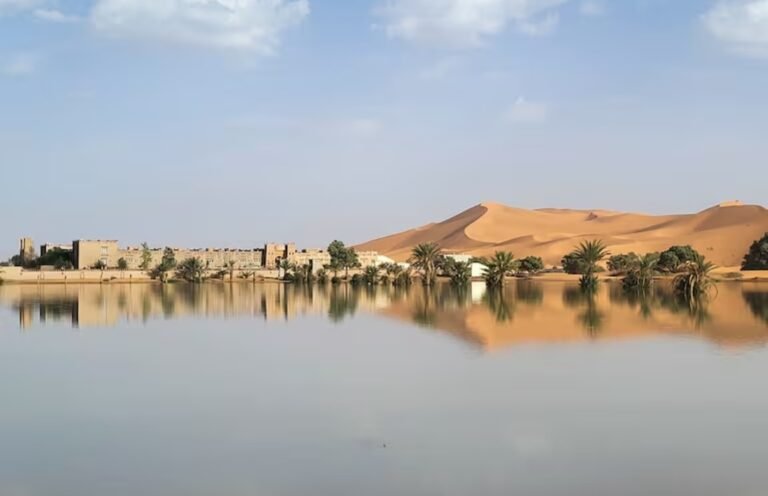 El desierto del Sahara se inundó por primera vez en 50 años