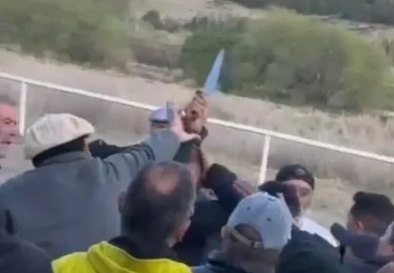 Tras una carrera de caballos, discutió con su contrincante y lo amenazó con un cuchillo