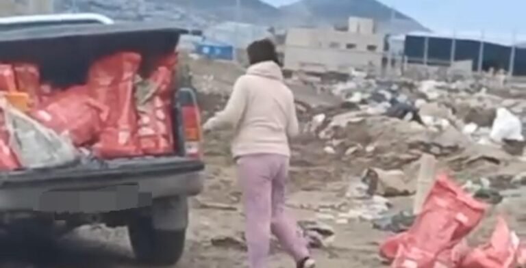 La mujer que tiró residuos en la zona del crematorio tendrá una multa entre $800.000 y 1 millón de pesos