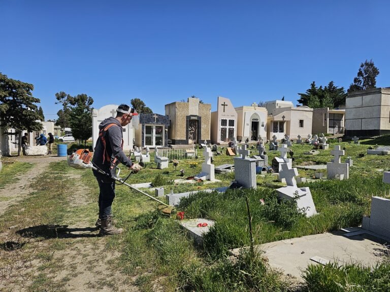 Se llevaron a cabo tareas de mantenimiento en el Cementerio Oeste