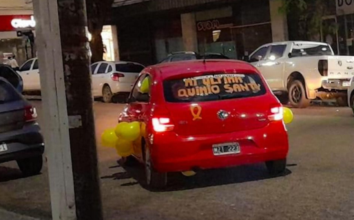 Un niño comodorense emocionó a todos en el Centro: “Mi última quimio”