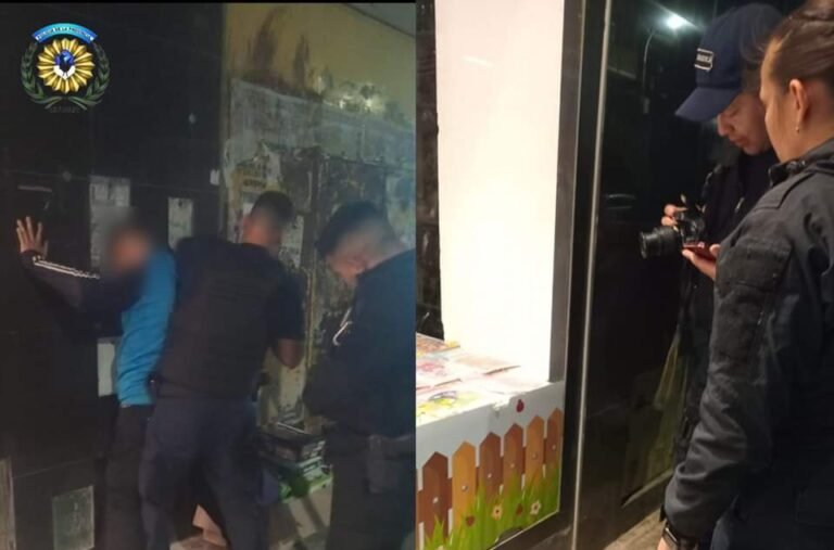 Un hombre robó una computadora del Hospital Regional y escapó
