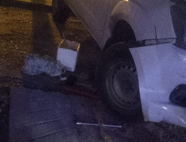 Los atraparon robando cubiertas y herramientas en la Avenida Rivadavia