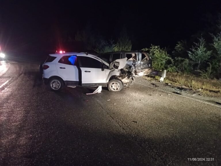 Siete personas resultaron heridas tras un fuerte choque en la ruta