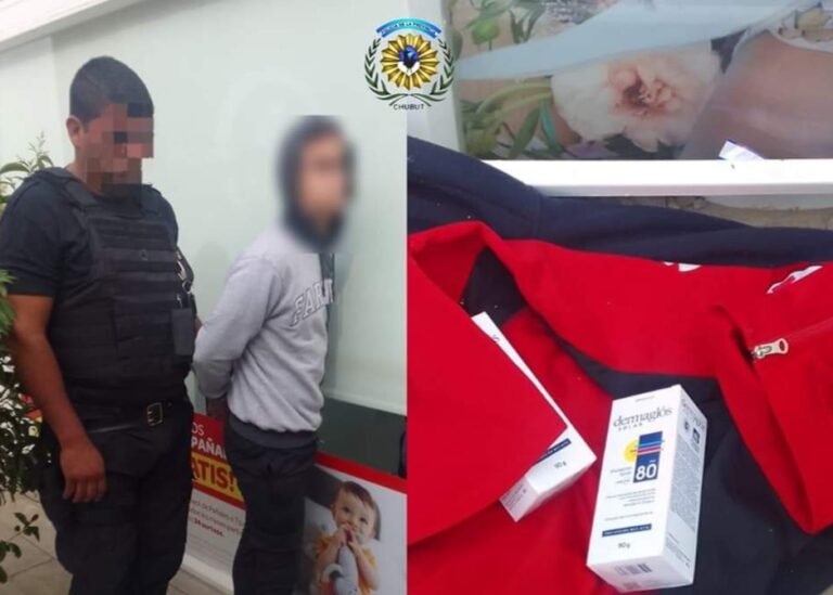 Intentó robar protectores solares de una farmacia y fue descubierto