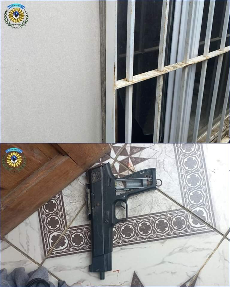 Se lesionó al intentar ingresar a una vivienda, huyó, pero su madre lo delató