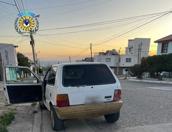 Encontraron en Comodoro un auto que tenía pedido de secuestro de Trelew