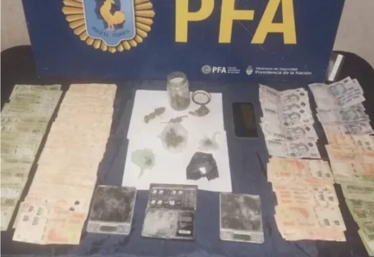 Desbarataron un kiosco de drogas y secuestraron una gran cantidad de cocaína