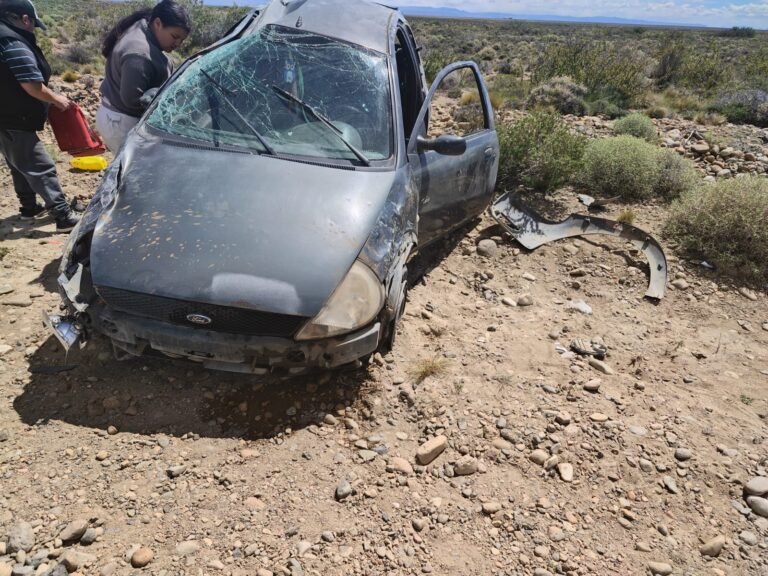 Dos mujeres trasladadas al Hospital tras un accidente sobre Ruta Provincial N°43