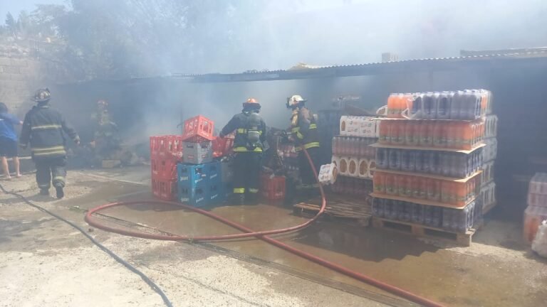 Quemaban basura en el patio de un local y casi provocan el incendio de una vivienda