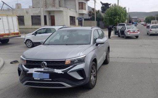 Una conductora fue trasladada al Hospital Regional tras un accidente víal