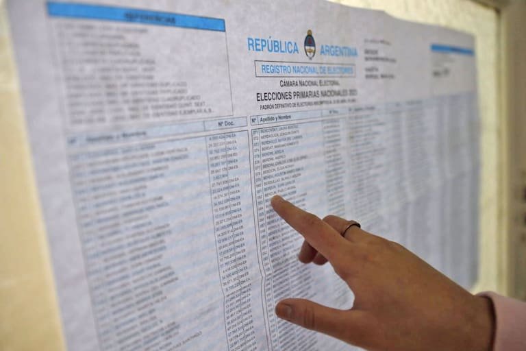 Ya está disponible el padrón provisional para las elecciones nacionales del 2025