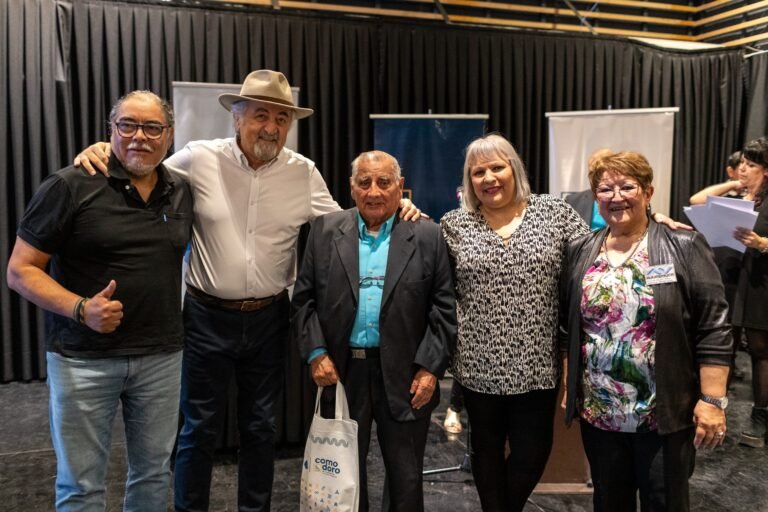 Por su día, homenajearon con un acto a los jubilados municipales