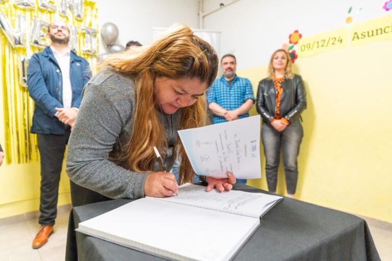 Asumió la nueva comisión de la Vecinal del barrio Las Flores