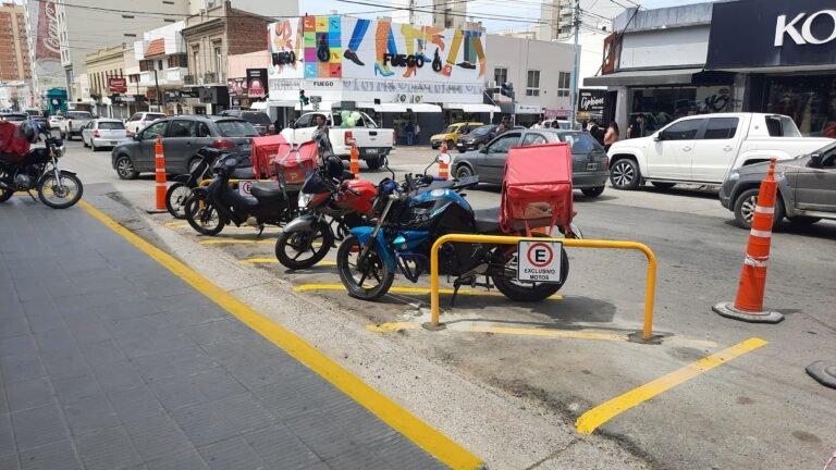 Pondrán alrededor de 20 estacionamientos para motos en distintos puntos de la ciudad