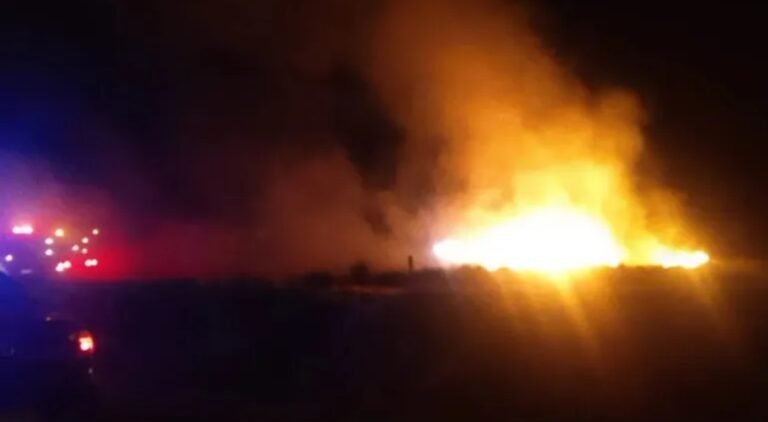 Una vela para el Gauchito Gil desató un incendio