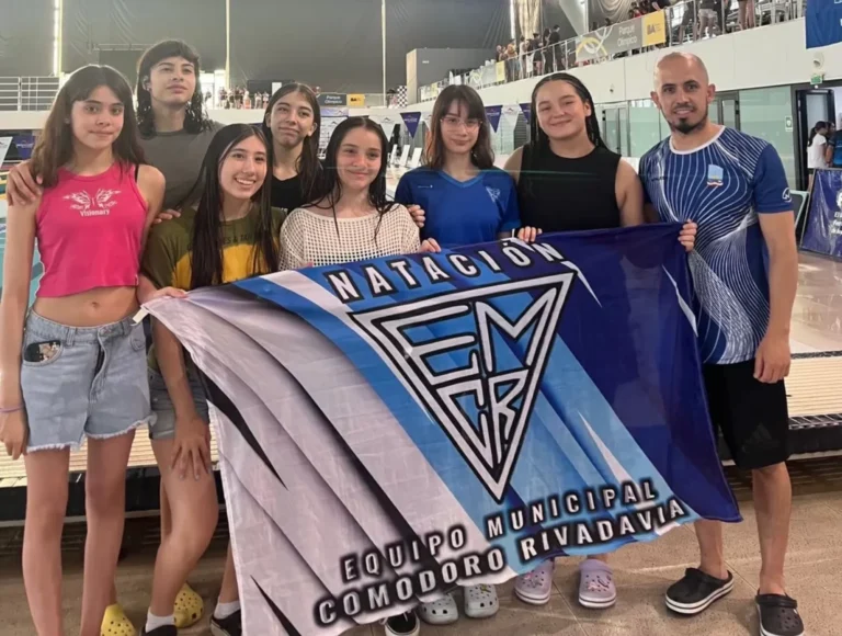 El equipo de Natación de Comodoro con excelentes resultados en el Campeonato Nacional