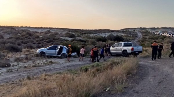 Un menor resultó herido tras un fuerte choque