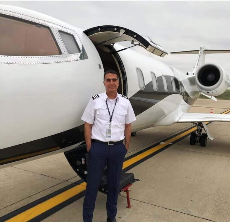 Antonio Laje voló a Chubut para realizar el traslado de un bebé de 3 días