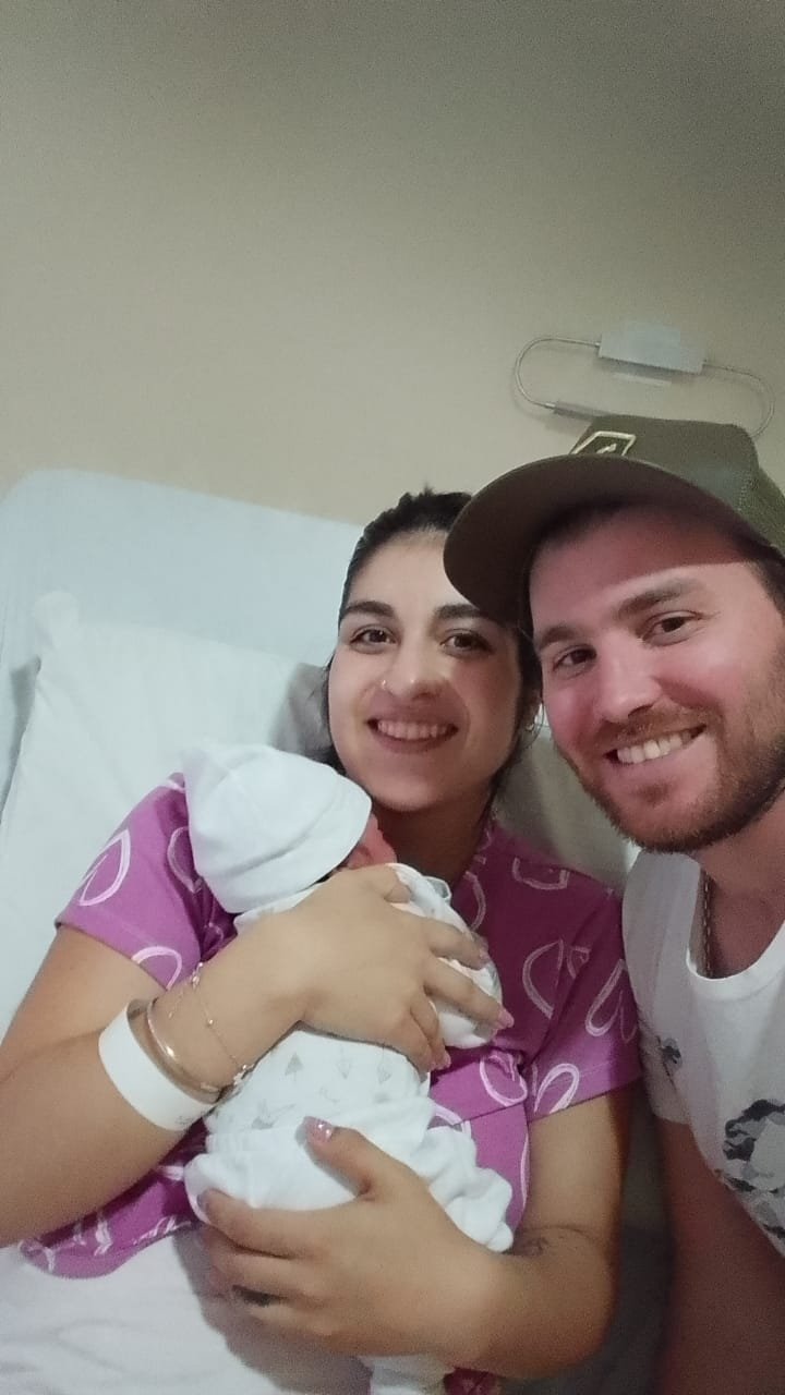 Simón, el primer bebé del 2025