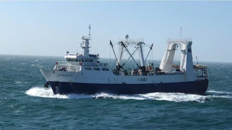 Detectan un buque extranjero pescando ilegalmente dentro de la Zona Económica Exclusiva argentina