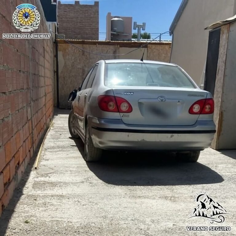 Entregó el auto de su expareja que tenía pedido de secuestro