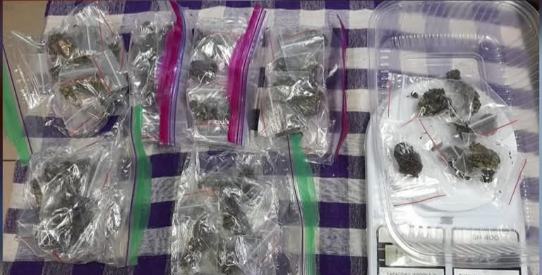 Operativo en la terminal: secuestran 350 dosis de marihuana lista para la venta