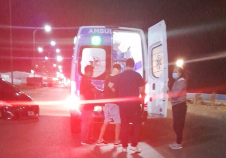 Un joven de 18 años resultó herido tras un fuerte accidente