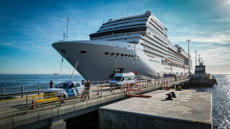 Puerto Madryn recibió al MSC Magnifica en su travesía alrededor del mundo