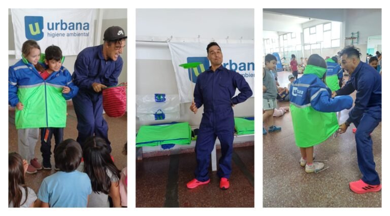 Urbana presente en la Colonia de Verano de Comodoro Deportes