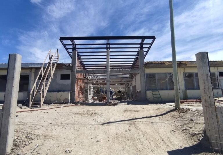 Continúan las obras en el Biología Marina: “Estamos cada día más cerca de volver a nuestra casa”