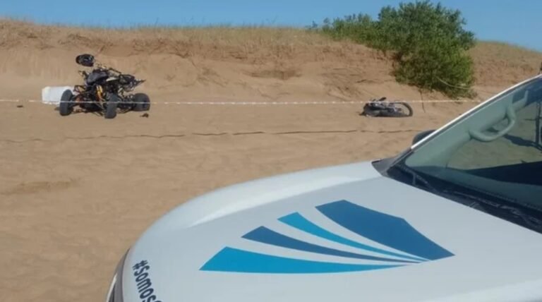 Otra tragedia en la costa: un motociclista murió tras chocar de frente contra un cuatriciclo