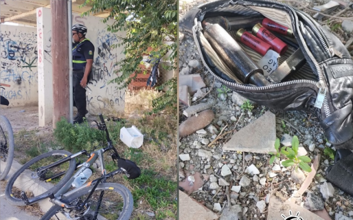 Vio a la policía, descartó un arma “tumbera” y escapó