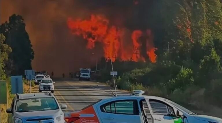 Detuvieron a un sospechoso y liberaron a otros dos por los incendios en El Bolsón