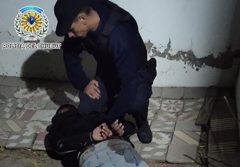 Le quisieron entrar a robar, llamó a la policía y atraparon a uno de los ladrones 